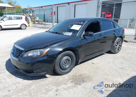 2012 Chrysler 200 Touring z USA, uszkodzony, nr VIN 1C3CCBBGXCN301509